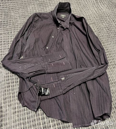 Рубашка мужская под запонки размер 50 52
