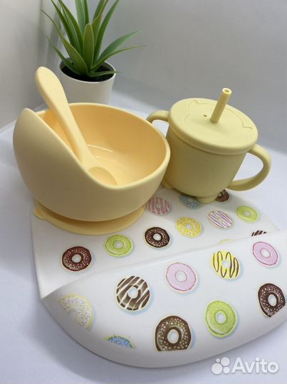 Силиконовая посуда для детей