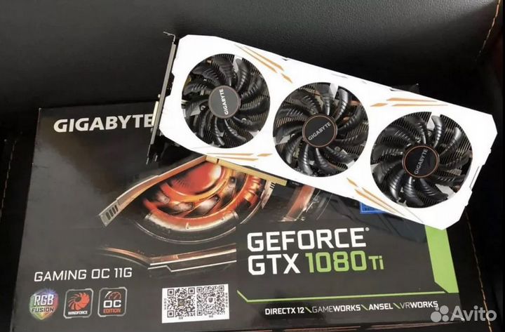 Видеокарта Gigabyte GTX 1080ti Gaming OC 11G