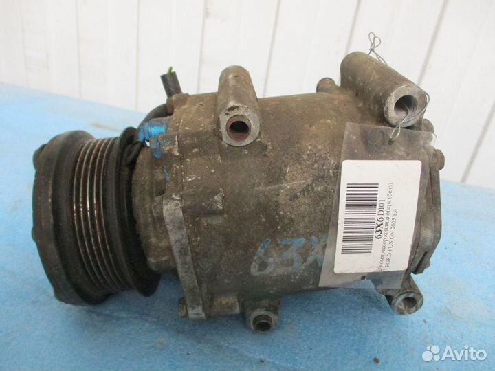 Компрессор кондиционера бензин на Ford Fusion 1.4