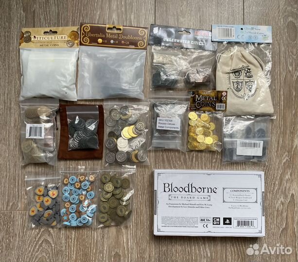 Промо и компоненты для настольных игр