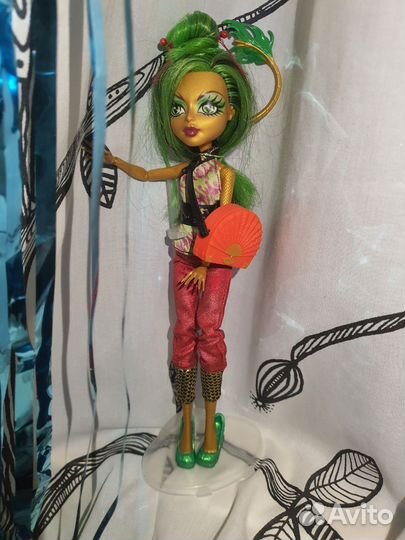 Monster high джинафаер лонг,кукла монстр хай g1,g2