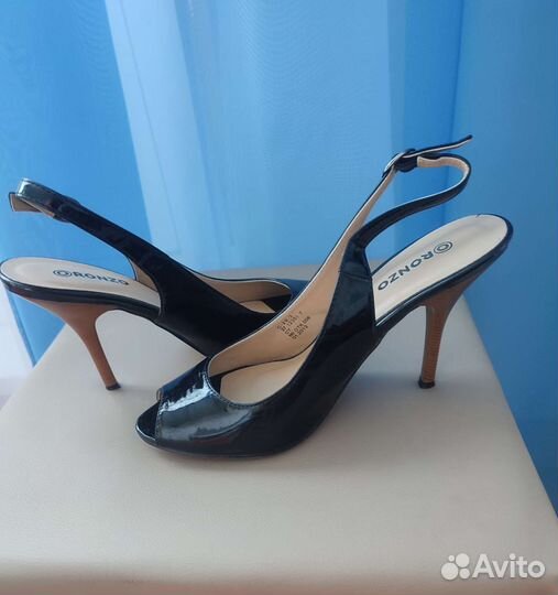 Босоножки женские 36 размер черные