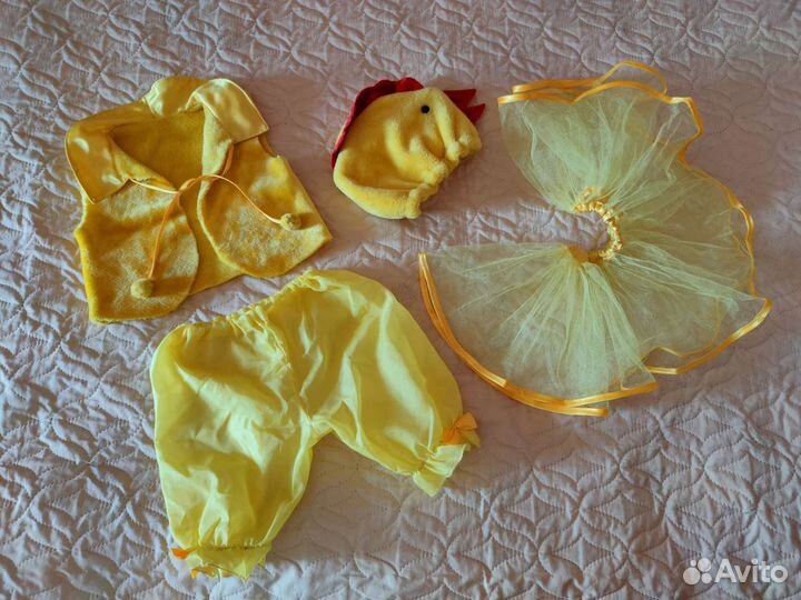 Маскарад цыпленка на 2-3 годика