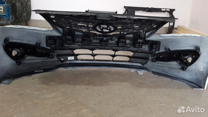 Бампер на солярис рестайлинг