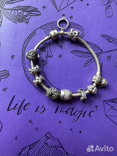 Браслет и шармы sunlight