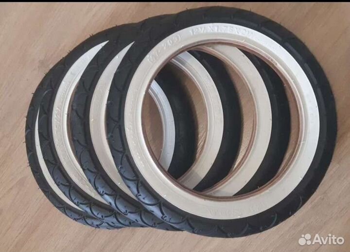 Покрышки Emmaljunga новые