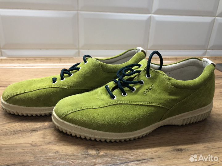 Туфли зеленые ecco 38 размер