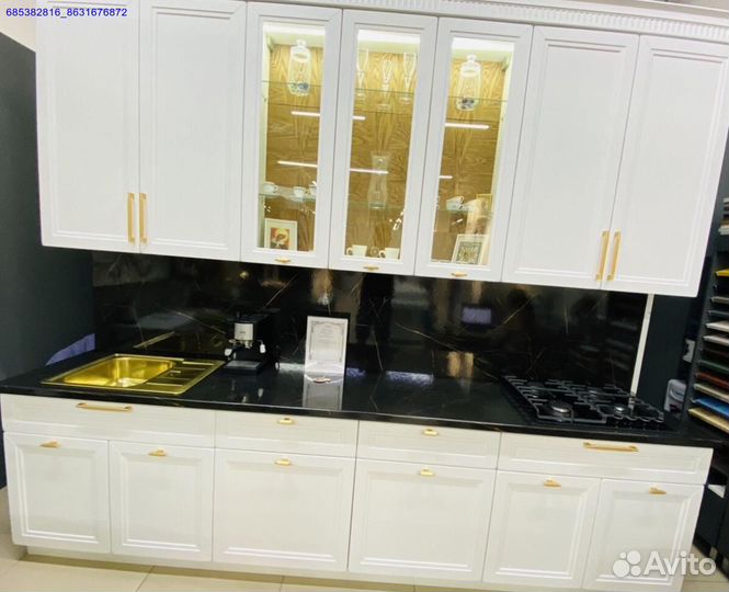 Кухня на заказ с установкой и доставкой (Арт.34775