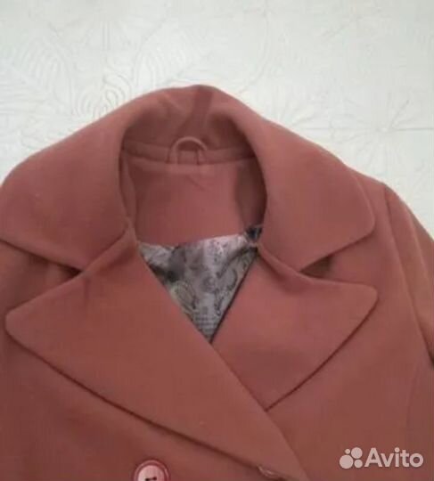 Пальто на осень, цвет- молочная карамель