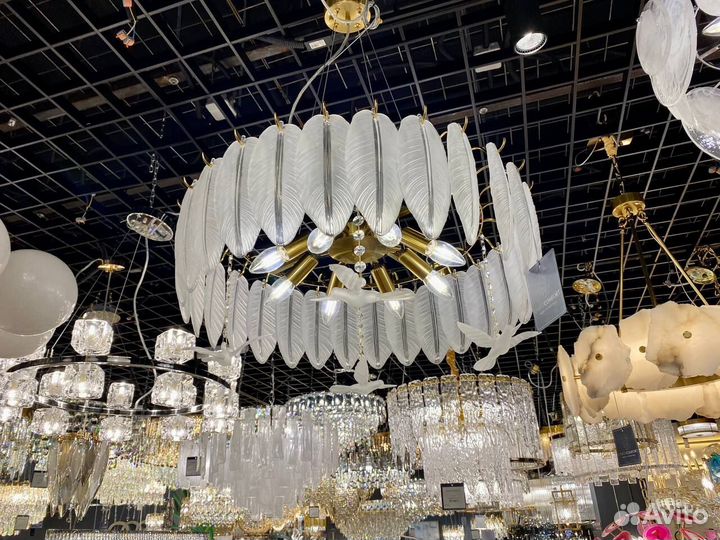 Люстра ручной работы