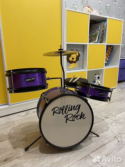 Барабанная установка детская Rolling Rock