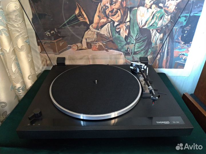 Thorens TD 190-2 Проигрыватель винила. Видео