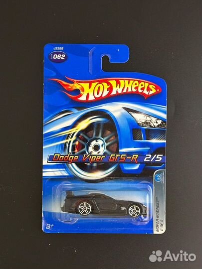 Hot Wheels Dodge Viper Gts-r / Mopar Madness