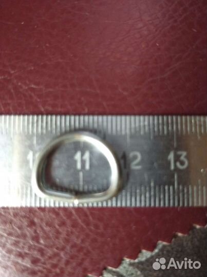 Фурнитура. Кольца и полукольца металлические СССР