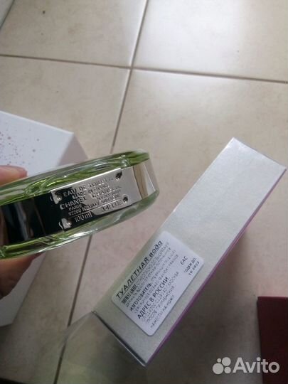 Chanel chance eau tendre 100ml оригинал