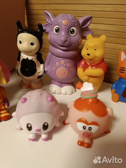 Игрушки пакетом, фиксики, Лунтик,три кота и тд