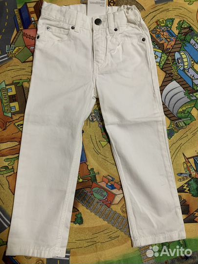 Новый белый комплект для мальчика