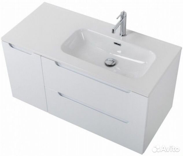 Мебель для ванной BelBagno Etna-1000-BB1000ETL-R Bianco Lucido