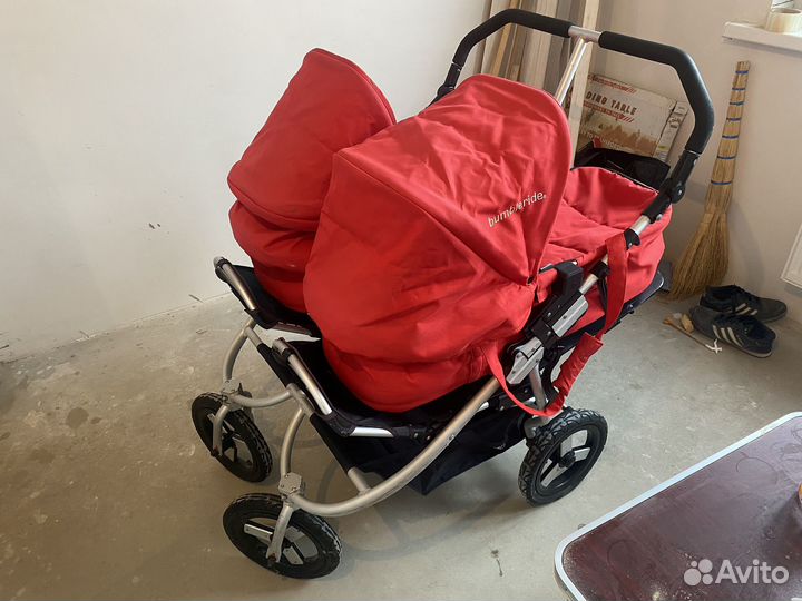 Коляска для двойни Bumbleride indi twin