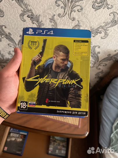Cyberpunk 2077 ps4 диск