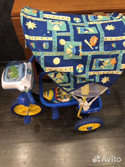 Музыкальный трёхколёсный велосипед