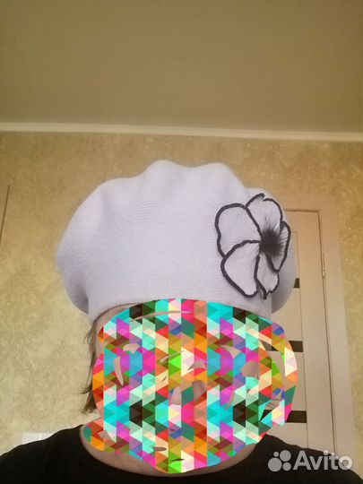 Берет женский шерсть