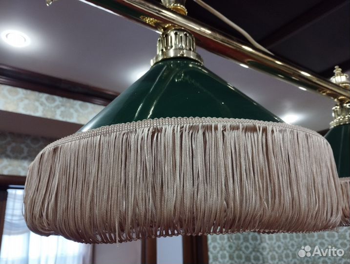 Светильник для бильярда бу