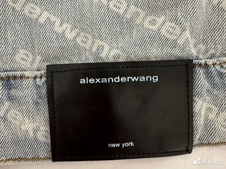 Alexander Wang куртка джинсовая