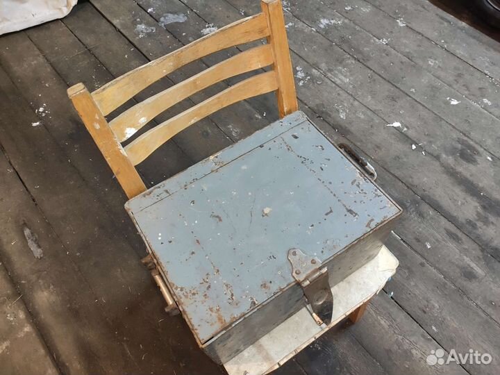 Ящик сейф металлический