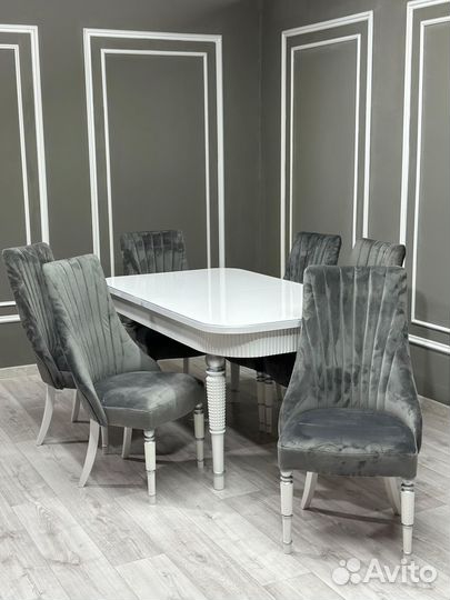 Стол со стульями /оплата при получении