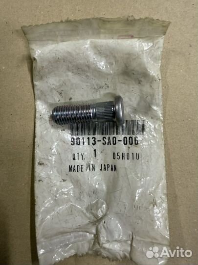 90113-SA0-006 Honda Шпилька колеса