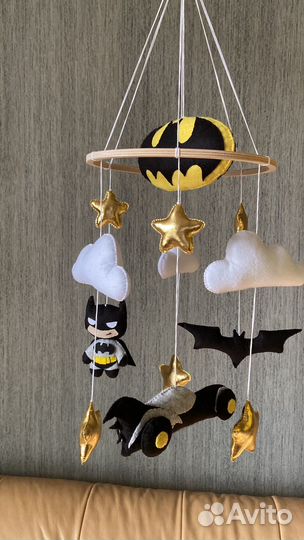 Мобиль на кроватку новый