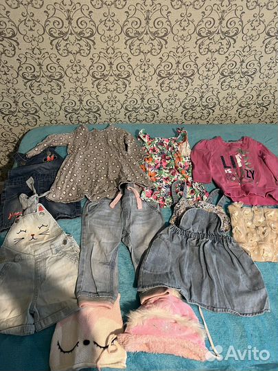 Продаю пакет вещей на девочку