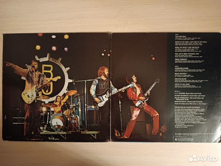 Bachman-Turner Overdrive - Not Fragile.1974. LP US