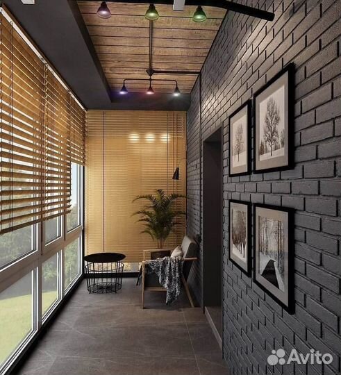 Гибкий кирпич на сетке с пленкой