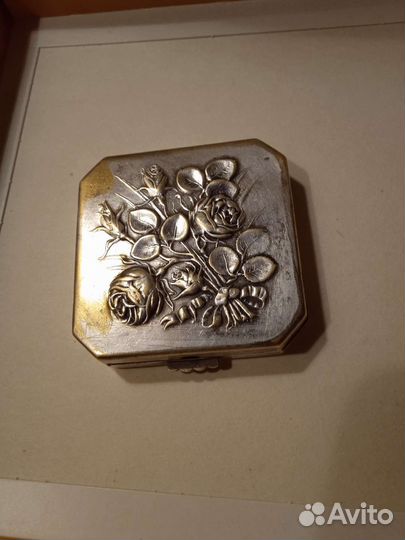 Винтажная пудреница СССР