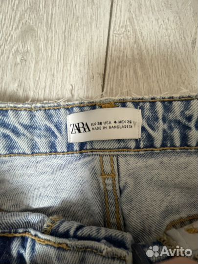 Джинсы zara 36