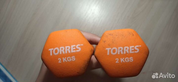 Гантели 2 кг