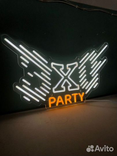 Неоновая вывеска рекламная вывеска на заказ