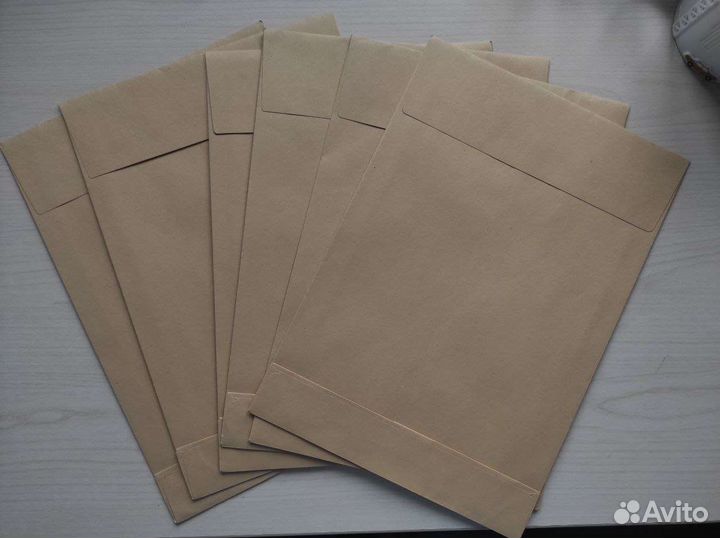 Конверты для хранения документов А4