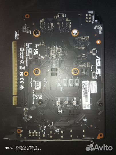 Видеокарта Asus Phoenix GTX 1650 4gb gddr6