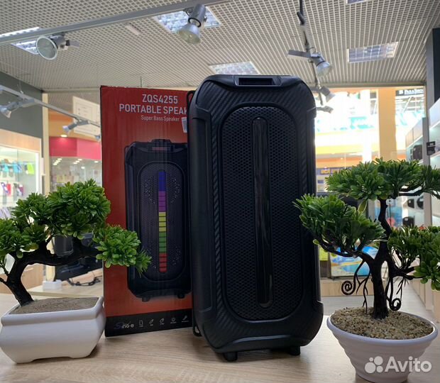 Колонка bluetooth ZQS-4255 (новая, гарантия)