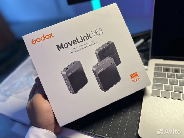 Петличный микрофон Godox MoveLink m2