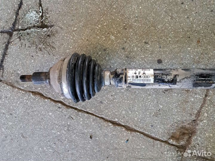 Привод правый Вольксваген Поло 5 2018 1.6 АКПП