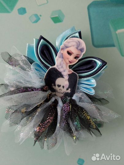 Резиночки заколочки ручной работы