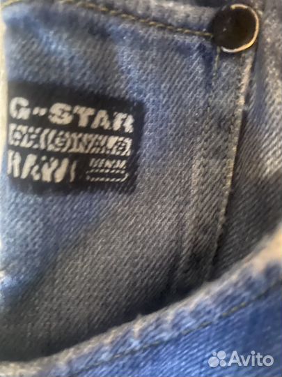 Джинсы g-star raw с эффектом кручения