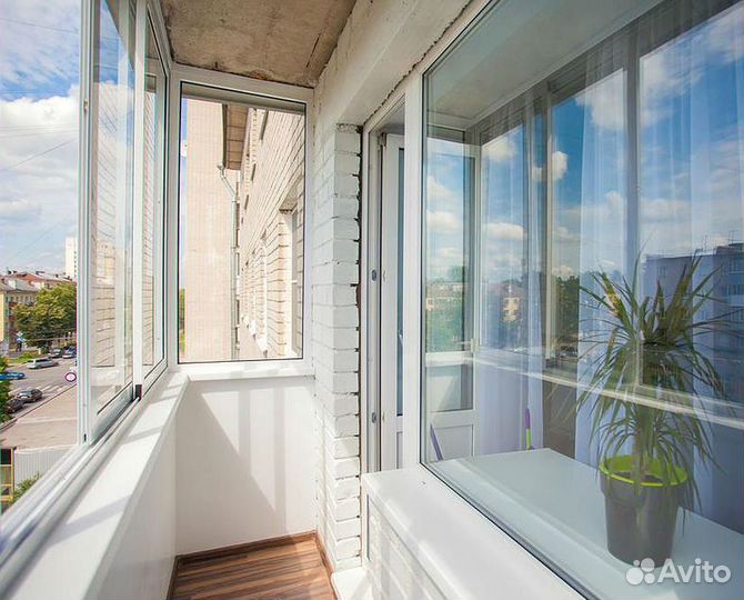 Остекление балконов, Пластиковые окна и двери