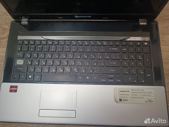 Packard Bell EasyNote lm82-SB-400RU