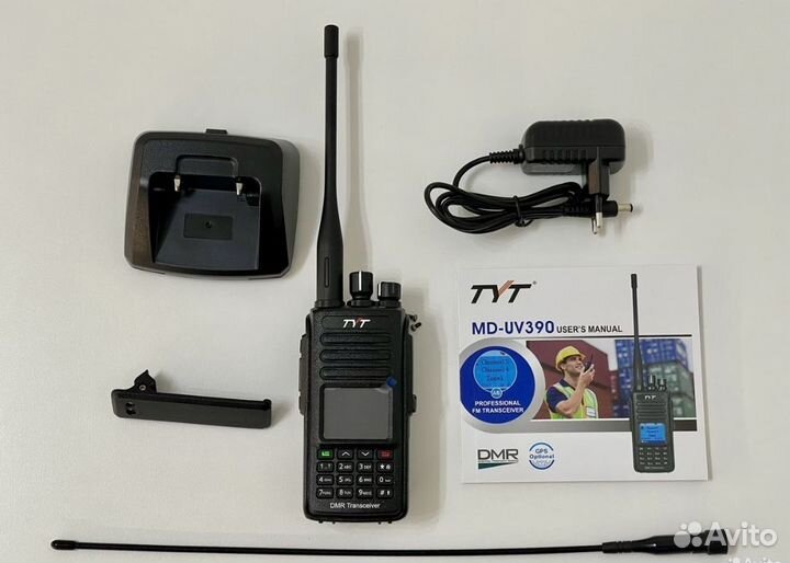 DMR радиостанция TYT MD-UV390 10W AES-256